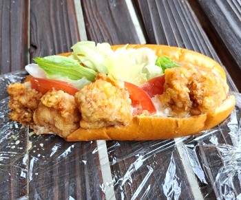 どぶ漬けから揚げコッペパン
